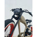 BLITZINbikes Dune 750r Electric Bike in Desert Sands and Ruby Red Front View