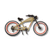 BLITZINbikes Dune 750r Electric Bike in Desert Sands and Ruby Red Side View