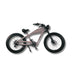 BLITZINbikes Grey Ghost 250 Watt Electric Bike in Gloss Grey Side View