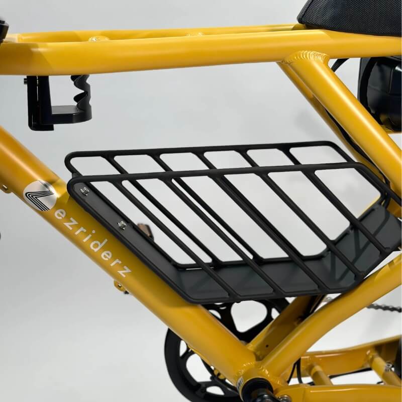 Ezriderz Sledz 2.0 - Cargo Middle Basket in Coated Matte Black