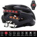 Livall BH60SE Smart Bluetooth Helmet Black Rear Light View