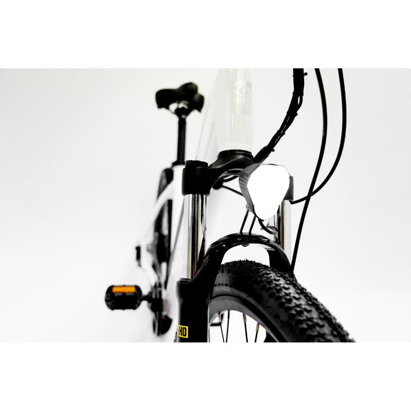 MONO APOLLO 720Wh 48V 15Ah Electric Bike White Front Light View