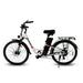 MONO AURA PLUS 500W 48V 21Ah Electric Bike White Left Side View