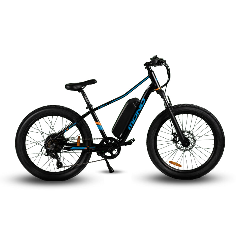 MONO JUNO 500W 48V 15Ah Electric Bike Black Right Side View