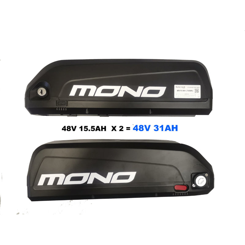 MONO MARS 500W 48V 15A Electric Bike Battery View