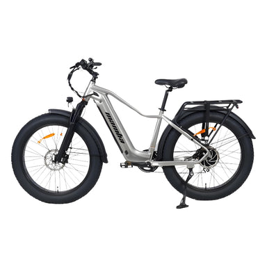 Mamba Gallivanter 720W 48V 15Ah Electric Bike in Grey Left Side View