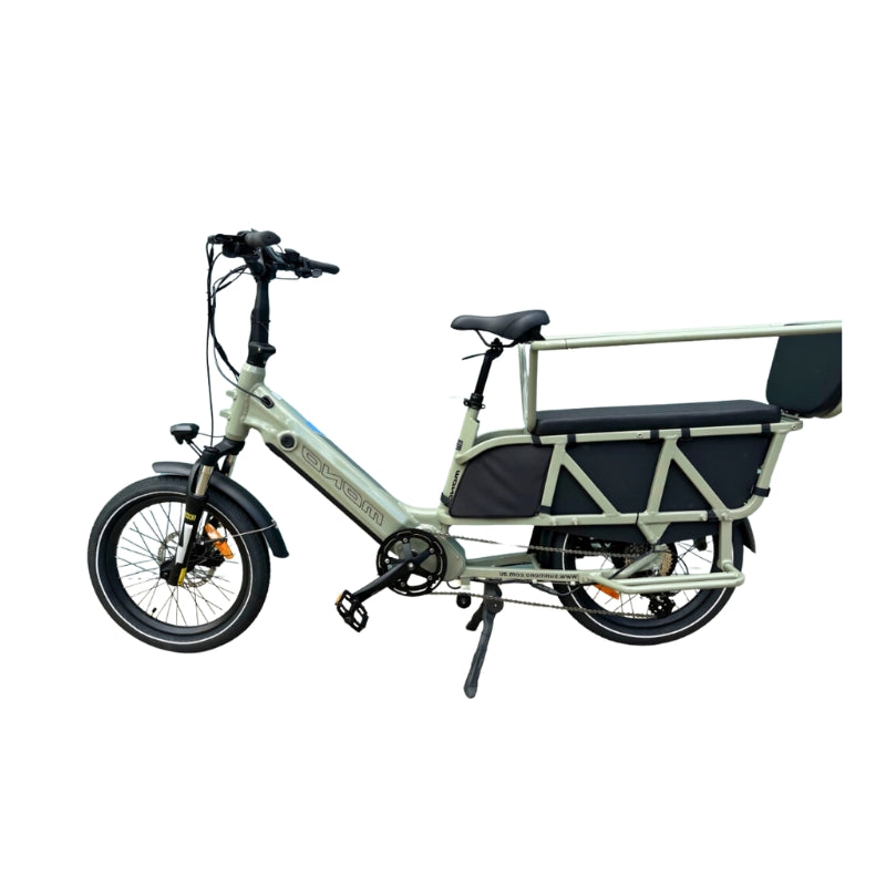 Mono Atlas Family Cargo E-Bike in Pastel Green