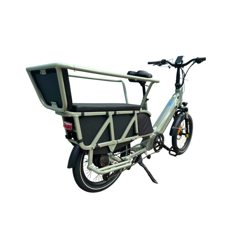 Mono Atlas Family Cargo E-Bike in Pastel Green