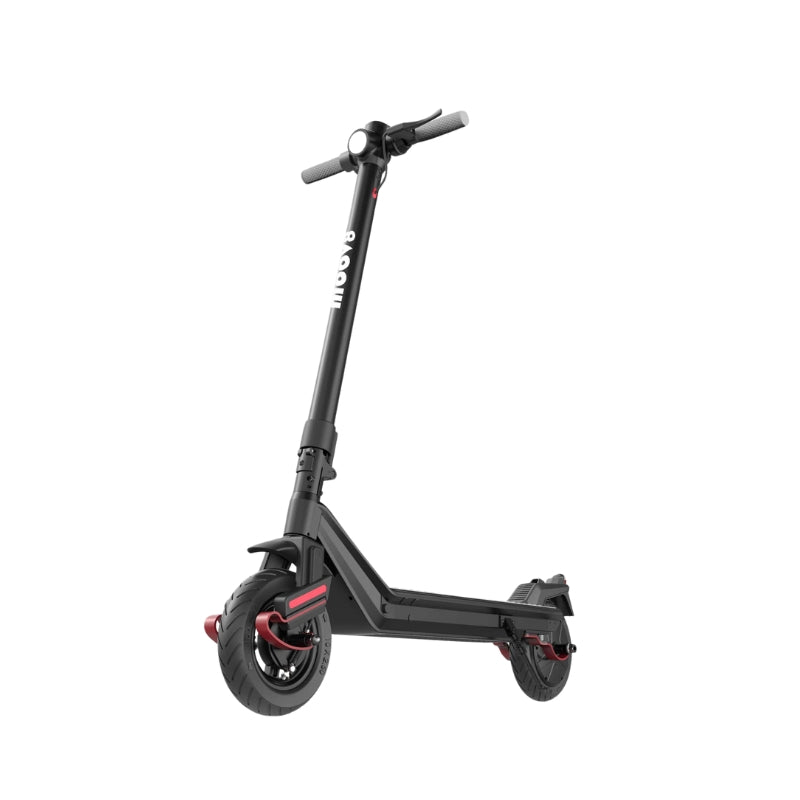 Moov8 S1 Popular Scooter, Long Deck, Powerful Motor, Dual Suspension in Black