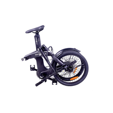 My E Ride LSF008 Electric Bike in Black Folded View