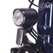 NCM C5 250W 36V Electric Bike Blue Front Light View