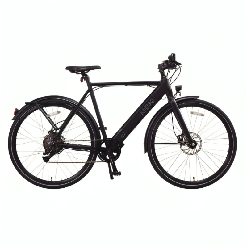 NCM C7 250W 36V Electric Bike Black Right Side View