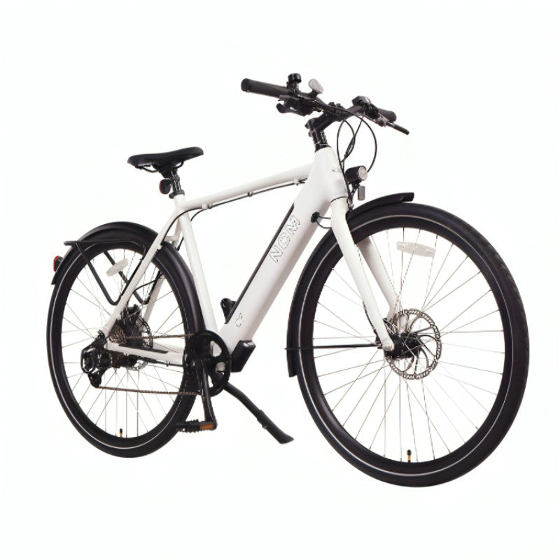 NCM C7 250W 36V Electric Bike White Front Side View