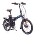 NCM London 250W 36V 15Ah Electric Bike Matt Black Front Side View