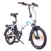 NCM London 250W 36V 15Ah Electric Bike White Front Side View