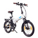 NCM London+ 250W 36V 19Ah Electric Bike White Front Side View