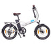 NCM London+ 250W 36V 19Ah Electric Bike White Right Side View