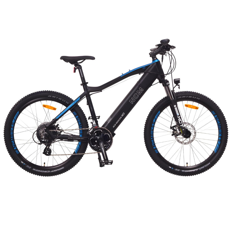 NCM M3 250W 48V 12Ah Electric Bike Black Right Side View