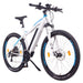 NCM Moscow Plus 250W 48V 16Ah Electric Bike White Front Side View