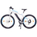 NCM Moscow Plus 250W 48V 16Ah Electric Bike White Left Side View