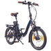 NCM Paris+ 250W 36V 19Ah Electric Bike Dark Blue Front Side View