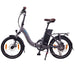 NCM Paris+ 250W 36V 19Ah Electric Bike Volcano Black Left Side View