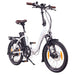 NCM Paris+ 250W 36V 19Ah Electric Bike White Front Side View