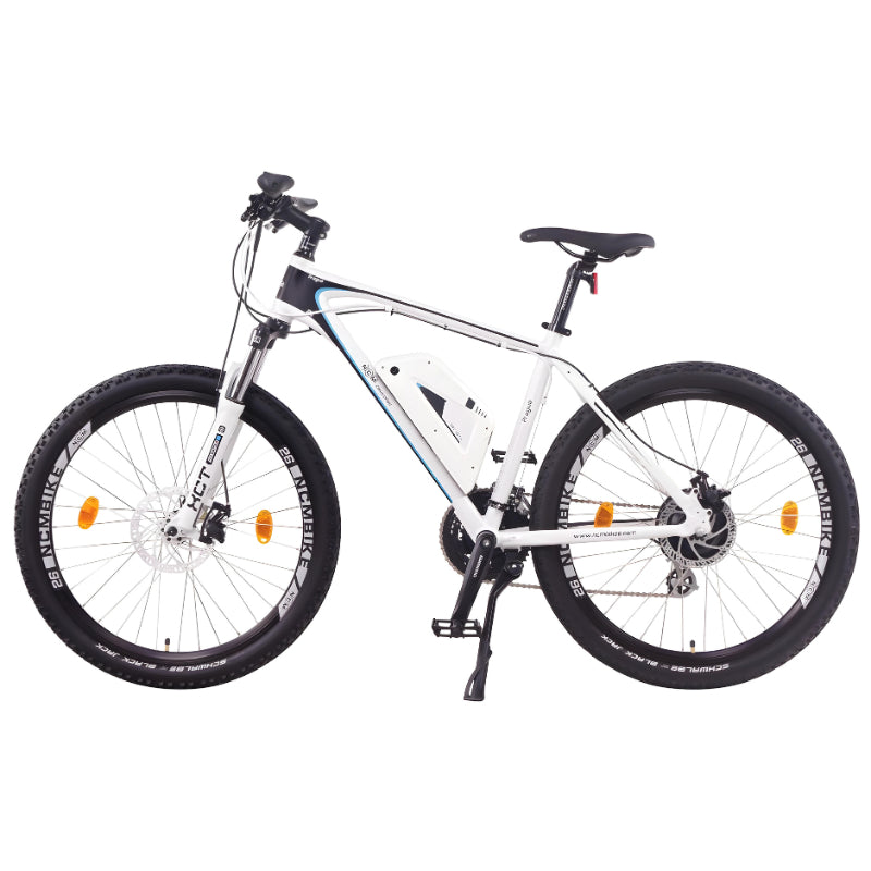 NCM Prague 250W 36V 13Ah Electric Bike White Left Side View