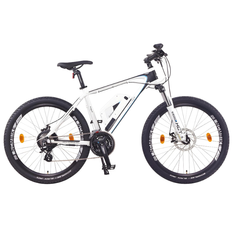 NCM Prague 250W 36V 13Ah Electric Bike White Right Side View