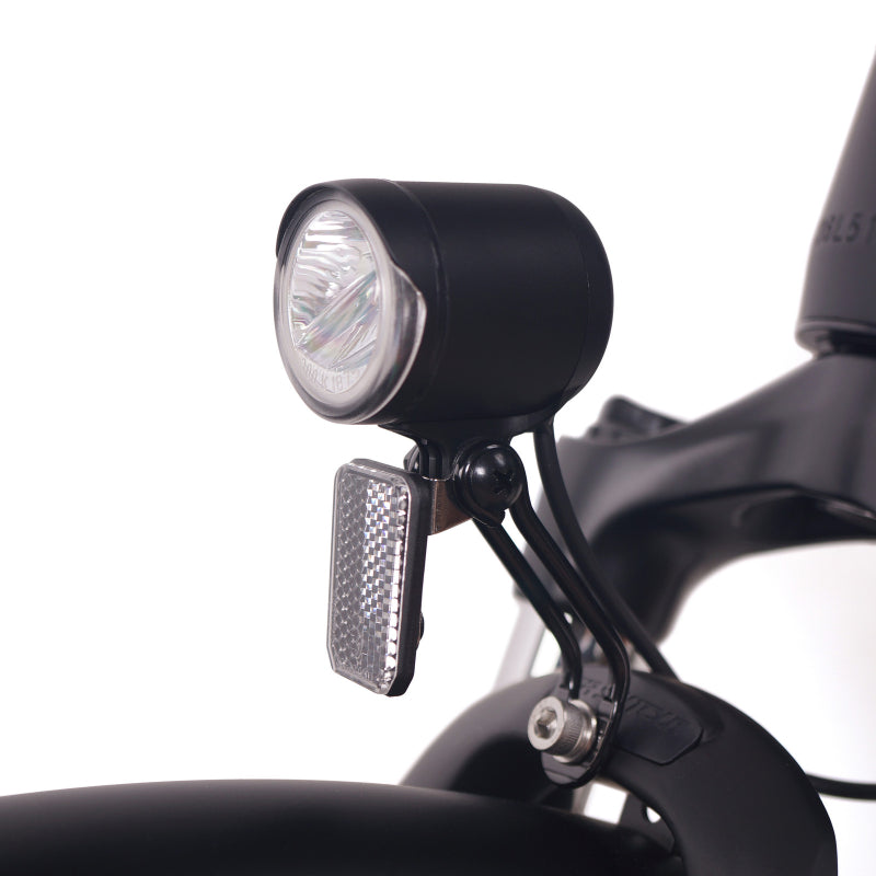 NCM T3 250W 48V 12Ah Electric Bike Front Light View