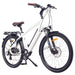 NCM T3 250W 48V 12Ah Electric Bike White Front Side View