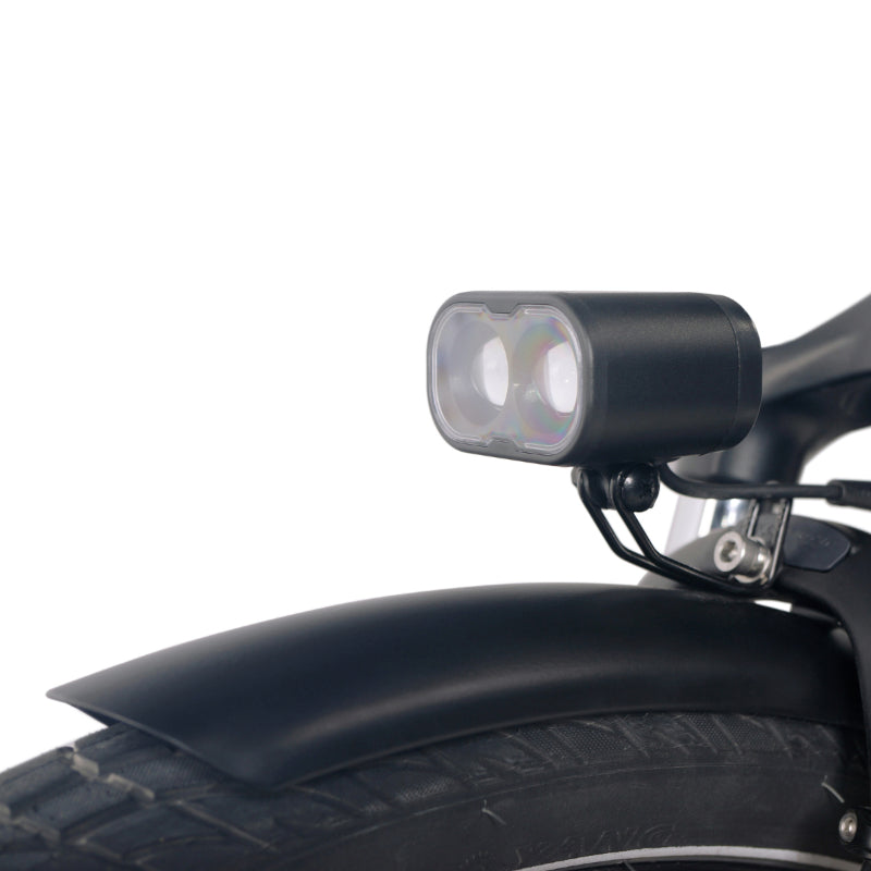 NCM T7S 250W 48V 19Ah Electric Bike Front Light View