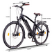 NCM Venice 250W 48V 13Ah Electric Bike in Black Dimensions