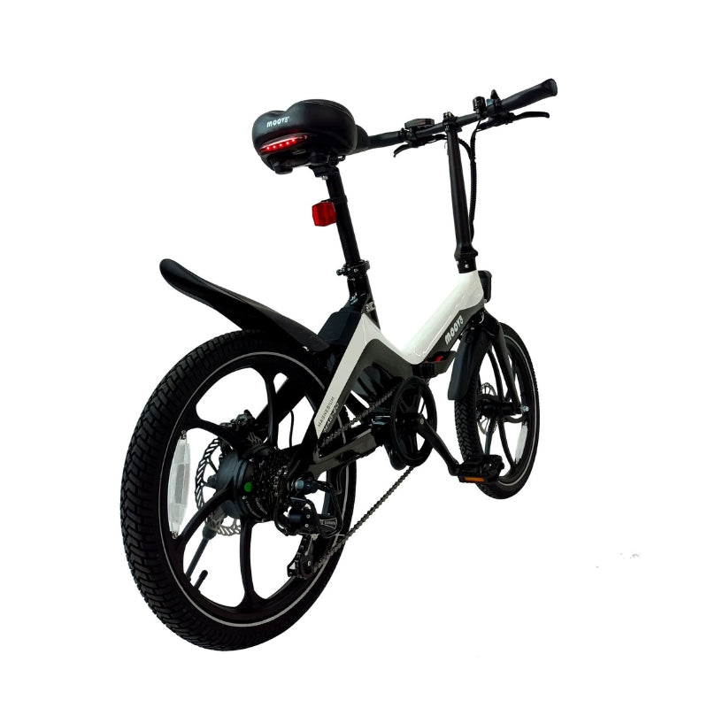 Outback Ebike in Colour Matt Grey Rear Side View