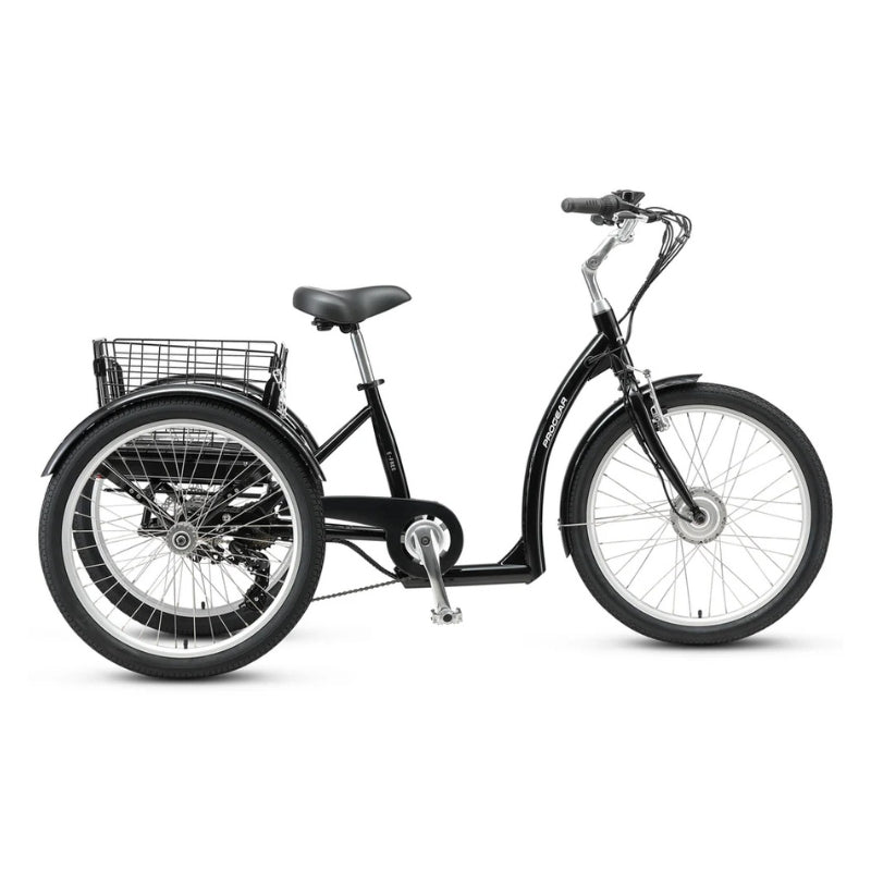 Progear E-Free 24" Electric Bike Trike in Black, 250W, 36V 10.4Ah