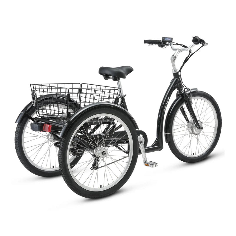 Progear E-Free 24" Electric Bike Trike in Black, 250W, 36V 10.4Ah