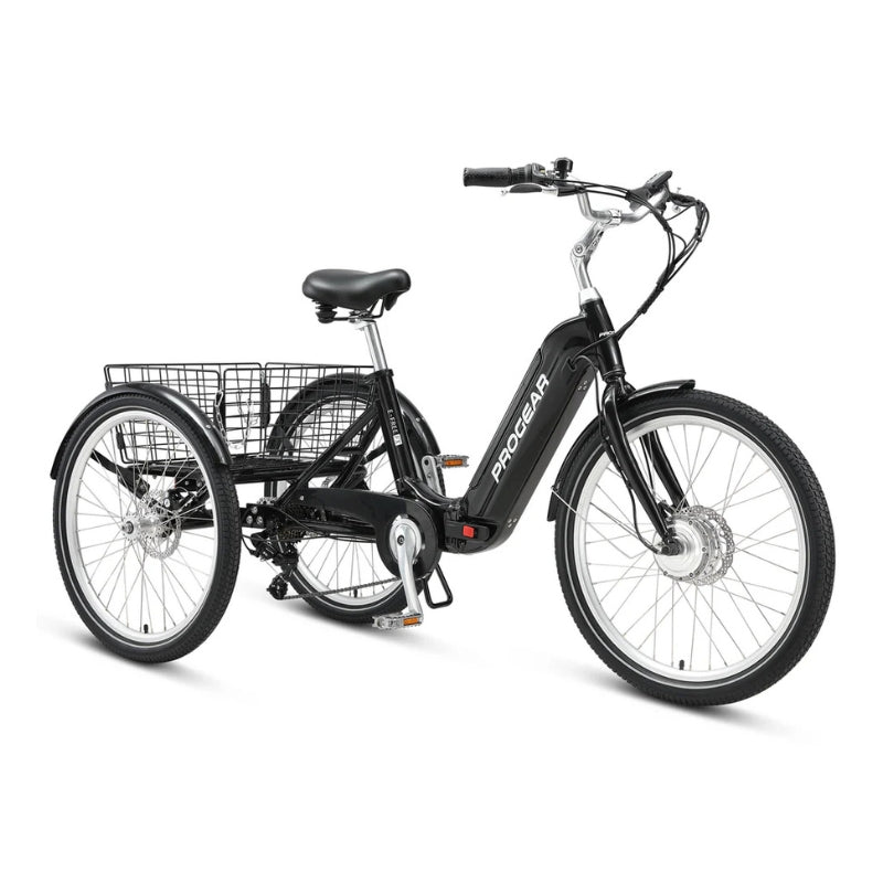 Progear E-Free FX 24 Electric Bike Trike Foldable in Black, 250W, 36V 10.4Ah