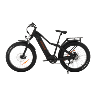 SPIKA Escape 1000W 48V 21Ah Electric Bike Black Left Side View