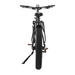 SPIKA Escape 1000W 48V 21Ah Electric Bike Black Rear View with Stand