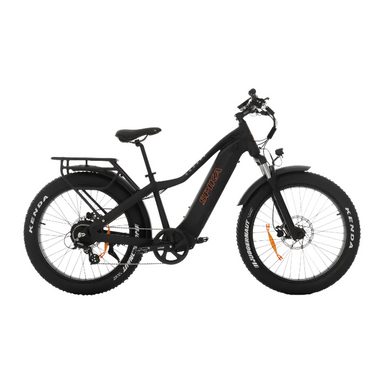 SPIKA Escape 1000W 48V 21Ah Electric Bike Black Side View