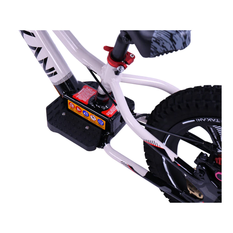 TAKANI TK1648-RS Electric Balance Bike Army Sand Battery View