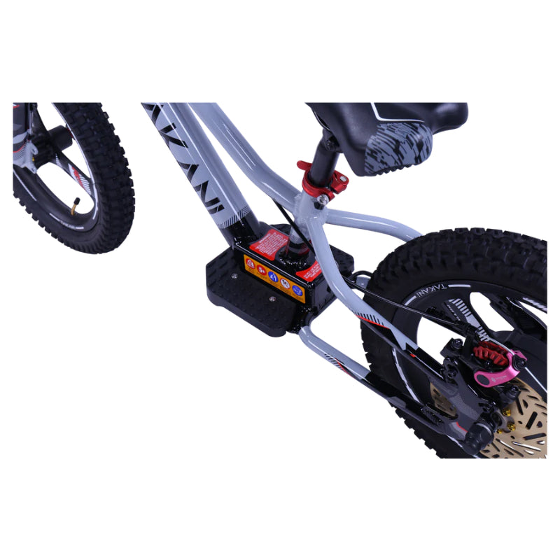 TAKANI TK1648-RS Electric Balance Bike Ash Grey Battery View