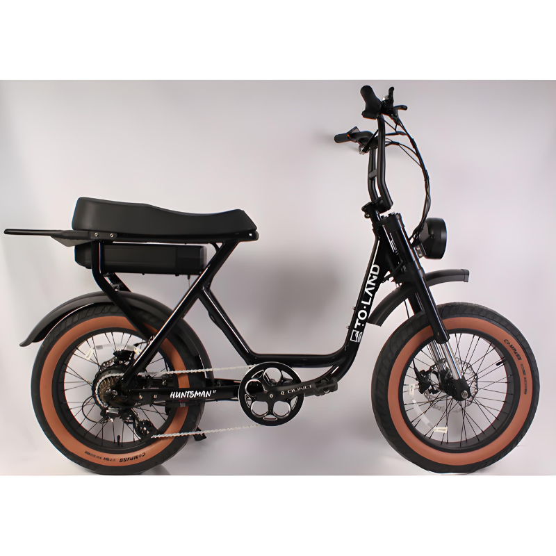 TOLAND HUNTSMAN ST 750W 48V 15AH Electric Bike Black Right Side View