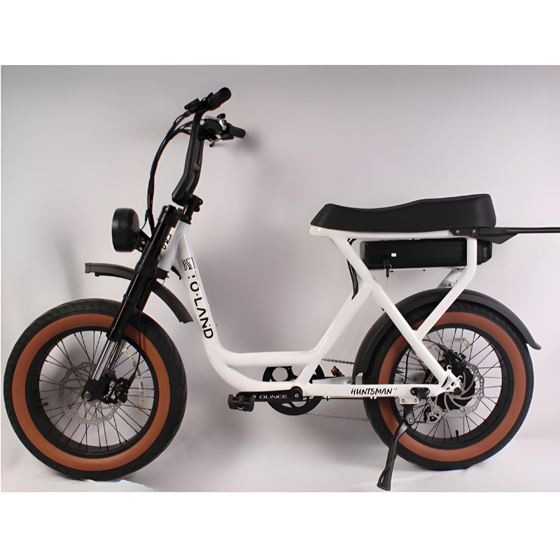 TOLAND HUNTSMAN ST 750W 48V 15AH Electric Bike White Left Side View