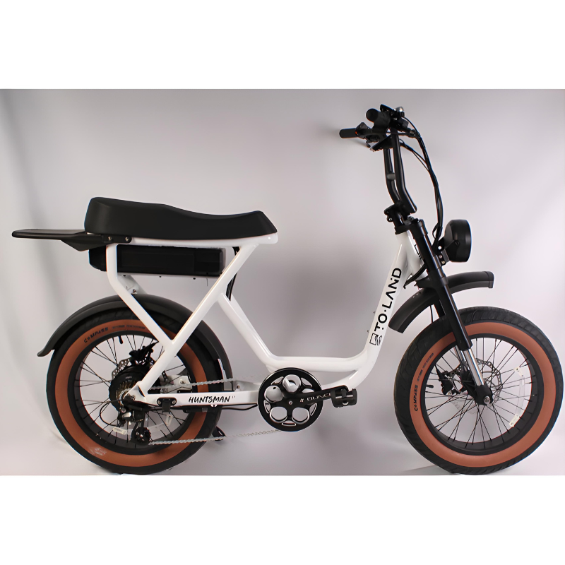 TOLAND HUNTSMAN ST 750W 48V 15AH Electric Bike White Right Side View