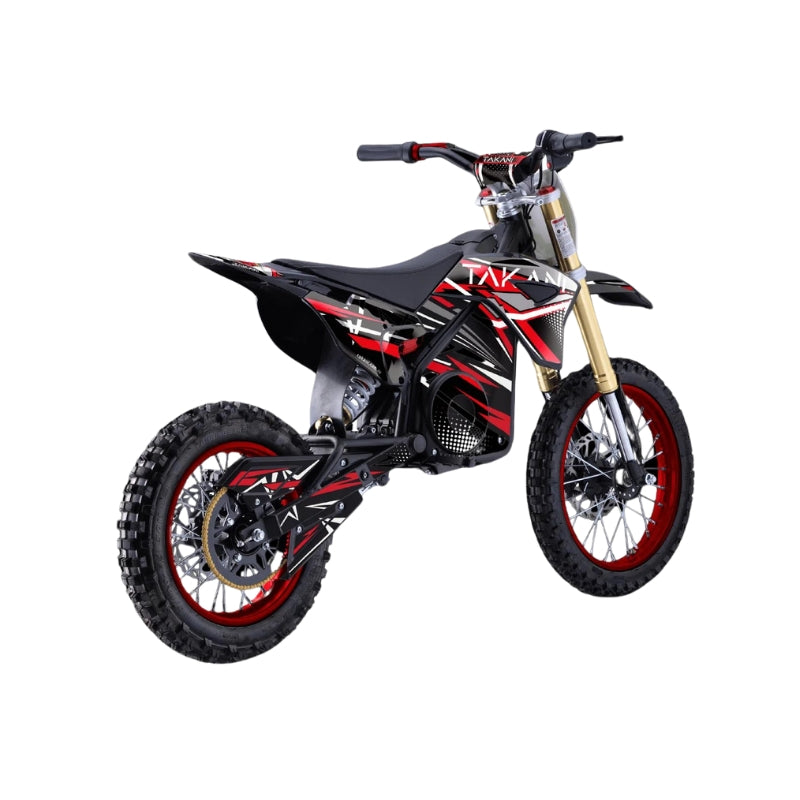 Takani TK1210-20 2000W Seat Height 620mm Kids Electric Dirt Bike in Black/Red