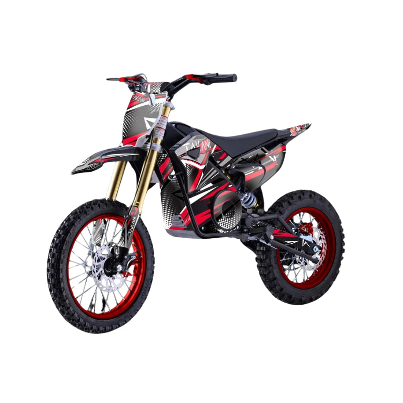 Takani TK1412 2000W Seat Height 680mm Kids Electric Dirt Bike in Black/Red