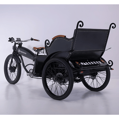 VALLKREE Chariot 250W 48V 14.5Ah Electric Bike Rear Left Side View