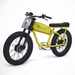 VALLKREE Dope Lemon 500W 48V 16Ah Electric Bike Front Side View