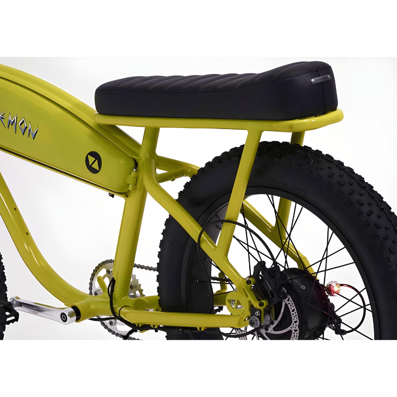 VALLKREE Dope Lemon 500W 48V 16Ah Electric Bike Rear View